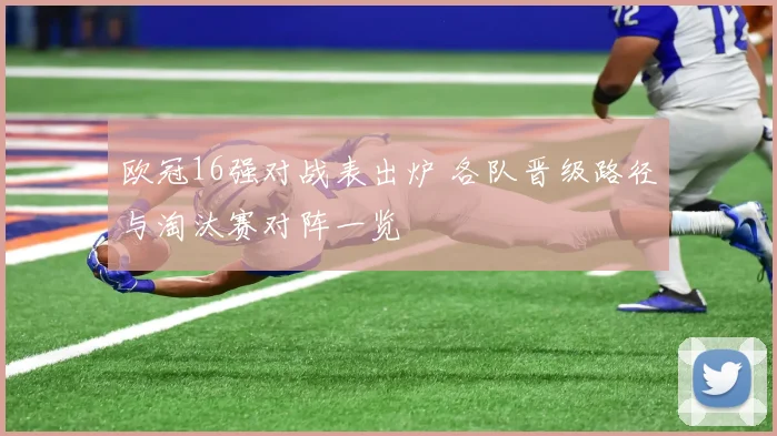 欧冠16强对战表出炉 各队晋级路径与淘汰赛对阵一览